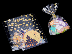 Εκτύπωση OPP τσάντα προσαρμόστε το λογότυπο πλαστική τσάντα αυτοκόλλητη τσάντα για συσκευασία τροφίμων